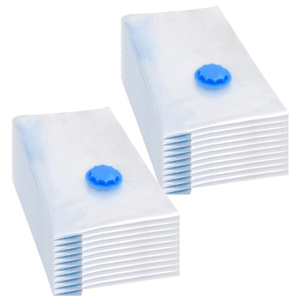 vidaXL Sacs de voyage sous vide Sacs de vêtements 60x40 cm 20 Pièces