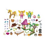 PLAYMOBIL 71838 - Magic Unicorns Maison de fée avec licorne dorée