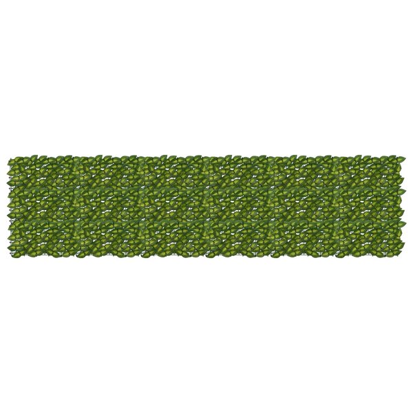 vidaXL Écran de balcon avec feuilles Vert et jaune 300 x 75 cm