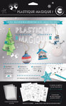 Kit Plastique magique translucide Noël Tendance x3