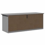 VidaXL Banc de couloir BODO gris 114x40x45 cm