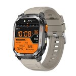 Montre connectée NASA Daytona GPS - AMOLED 2 01"  IP68  40 j de veille - Silicone Gris