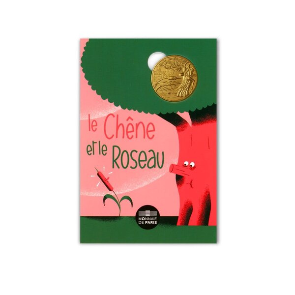 Jean de La Fontaine – 400ème anniversaire Cartelette Fable - Le Chêne et le Roseau