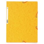 Chemise 3 rabats à élastiques carte lustrée 400g/m² A4 Coloris aléatoire EXACOMPTA