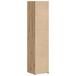 vidaXL Haut de buffet en chêne 40x42.5x185 cm en bois d'ingénierie