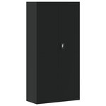 vidaXL Classeur noir 90x40x220 cm acier