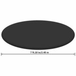 Bestway Couverture de piscine Flowclear Fast Set 240 cm