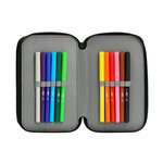 Trousse garnie antartik 3 compartiments 36 pieces       menthe