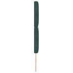 vidaXL Tête de lit Tête de lit avec boutons en cristal capitonné vert foncé 180 cm Velours