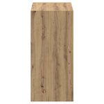 vidaXL Armoire chêne artisanal 77 x 48 x 102 cm Bois d'ingénierie