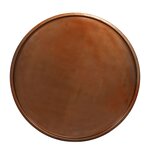 vidaXL Table basse Bois massif de Sesham et acier 68 cm