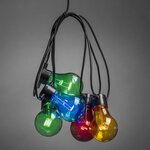 KONSTSMIDE Guirlande lumineuse avec 10 ampoules Multicolore