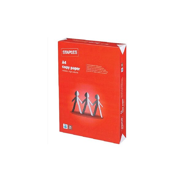Papier A4 blanc 80g Copy Paper - Ramette de 500 feuilles (boîte 5 x 500 feuilles)
