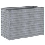 vidaXL Jardinière surélevée 100x50x69 cm Acier Corten