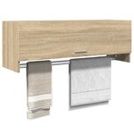 vidaXL Garde-robe chêne sonoma 100x32 5x35 cm bois d'ingénierie