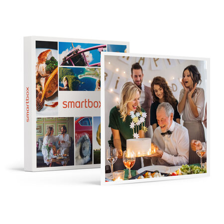 SMARTBOX - Coffret Cadeau Carte cadeau joyeux anniversaire - 50 € -  Multi-thèmes
