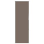 vidaXL Store enrouleur occultant café 60x130cm largeur du tissu 55 7cm
