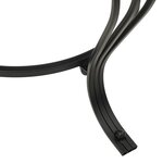 vidaXL Foyer avec tisonnier 49 cm acier