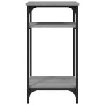 vidaXL Table d'appoint Sonoma gris 40x30x75 cm Bois d'ingénierie