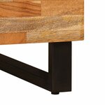 vidaXL Table basse Marron 80 x 50 x 40 cm Bois de mangue massif