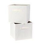 Cube de rangement intissé 28x28cm - lot de 2