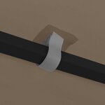 vidaXL Tonnelle avec guirlande lumineuse à LED 3x3 m Taupe