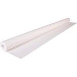 Rouleau Kraft blanc 60g 25x1m - Kraft blanc CLAIREFONTAINE