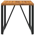 vidaXL Ensemble de meubles d'extérieur avec coussin 3 Pièces Gris foncé