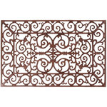 Paillasson en fonte antique 46 x 71.5 cm