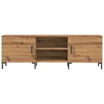 vidaXL Meuble TV chêne artisanal 150x30x50 cm bois d'ingénierie