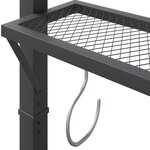 vidaXL Belvédère avec toit 220x110x200 cm Crème