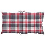 vidaXL Coussins de chaise de jardin à dossier bas lot de 6