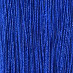 vidaXL Rideau en fils 2 Pièces 100 x 250 cm Bleu