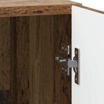 vidaXL Cabinet de chevet Bois ancien 43 x 34 5 x 50 cm