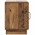 vidaXL Table de chevet Bois ancien 43 x 34 5 x 47 cm Bois d'ingénierie