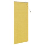 vidaXL Stores et Occultants avec des rideaux Jaune 80 x 220 cm Bambou