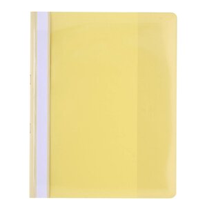 Chemise De Présentation À Lamelles Pvc Premium - A4 - Jaune - X 10 - Exacompta