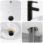 vidaXL Meuble de lavabo mural Sonoma gris 39 x 35 x 63 cm