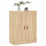 vidaXL Armoire murale chêne sonoma 69 5x34x90 cm bois d'ingénierie