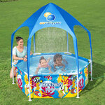 Bestway Piscine hors sol pour enfants Pro UV Careful Acier 183x51 cm