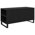 vidaXL Table basse Chêne noir 102 x 44 5 x 50 cm Bois d'ingénierie