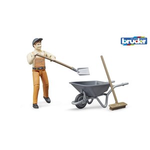 Bruder 62130 - Figurine ouvrier communal