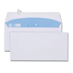 Boîte de 500 enveloppes blanches dl 110x220 90 g/m² bande de protection gpv