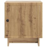 vidaXL Cabinet de chevet Chêne artisanal 43 x 34 5 x 50 cm