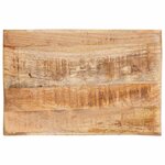 vidaXL Tables de chevet 45 x 30 x 24 cm bois de manguier massif