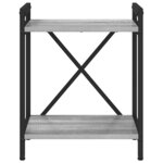 vidaXL Bibliothèque Sonoma gris 40 x 30 x 48.5 cm Bois d'ingénierie