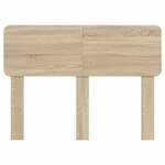 vidaXL Tête de lit Chêne Sonoma 120 cm Bois d'ingénierie