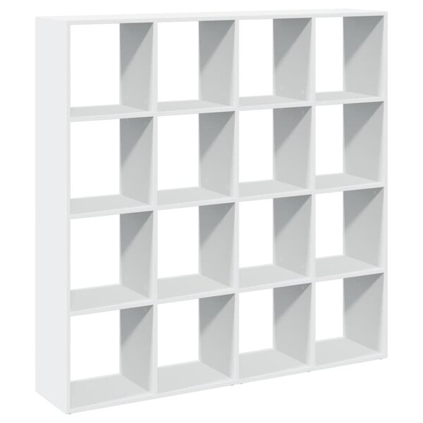 vidaXL Bibliothèque blanc 137 5x29x137 5 cm bois d'ingénierie