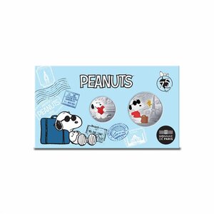 Snoopy  Cartelette duo 50€ et 10€ Argent