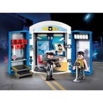 PLAYMOBIL - 70306 - Coffre Commissariat de police